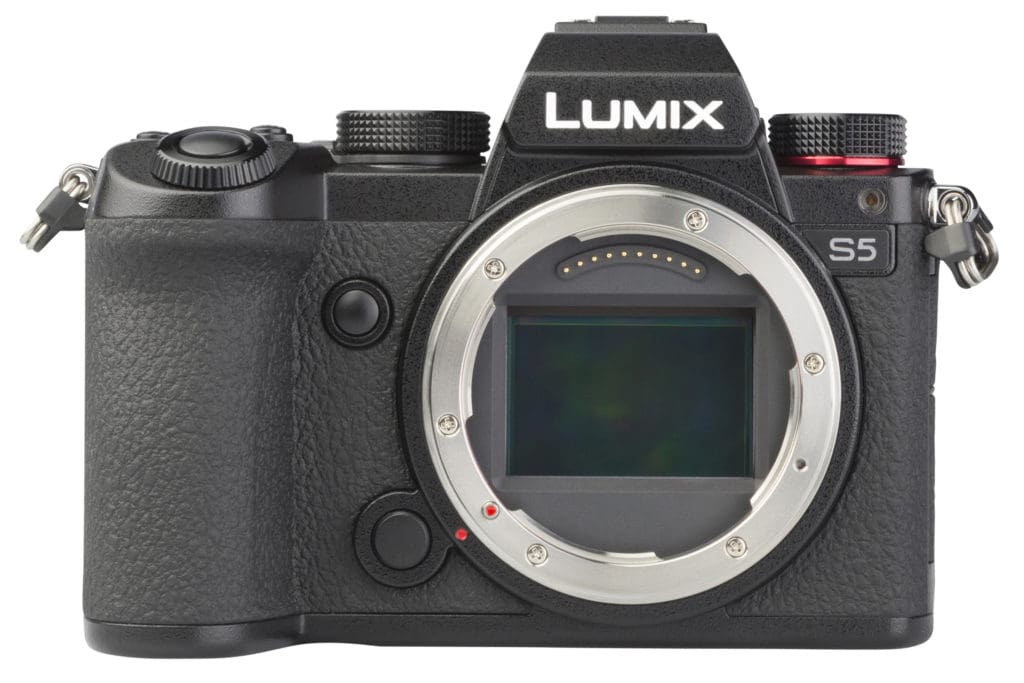 Panasonic Lumix S5 sensor.