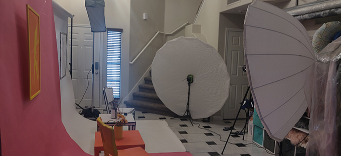 at home lighting setup for creative portrait photographed for wppi 2021 the annual