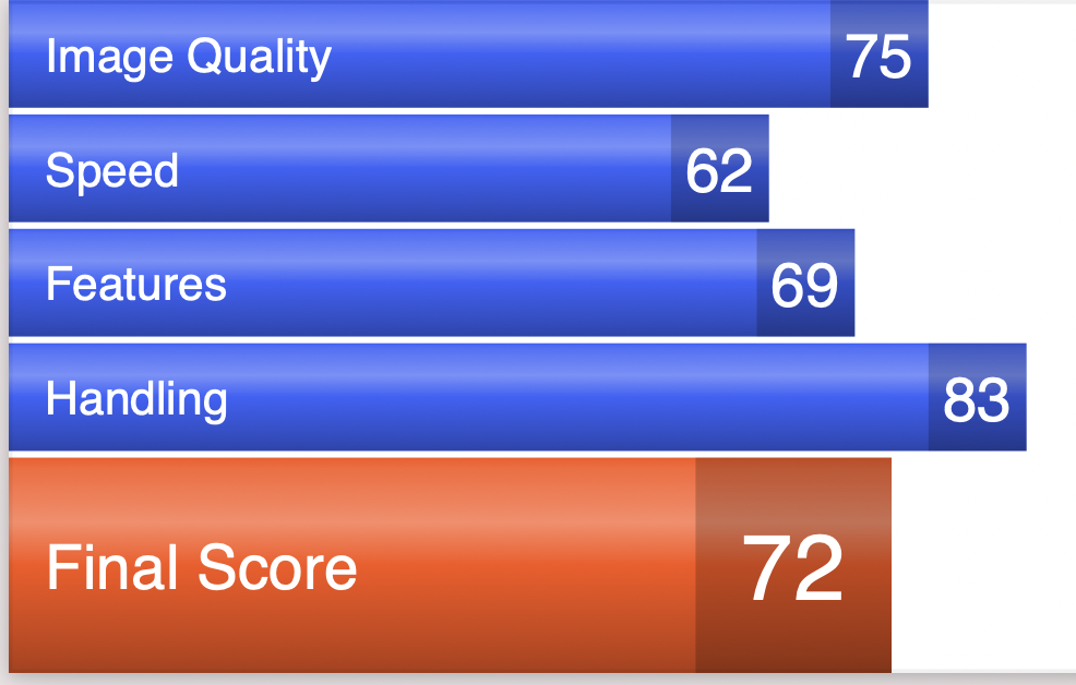 Final scores on speed, handling and more for the Lumix S5.